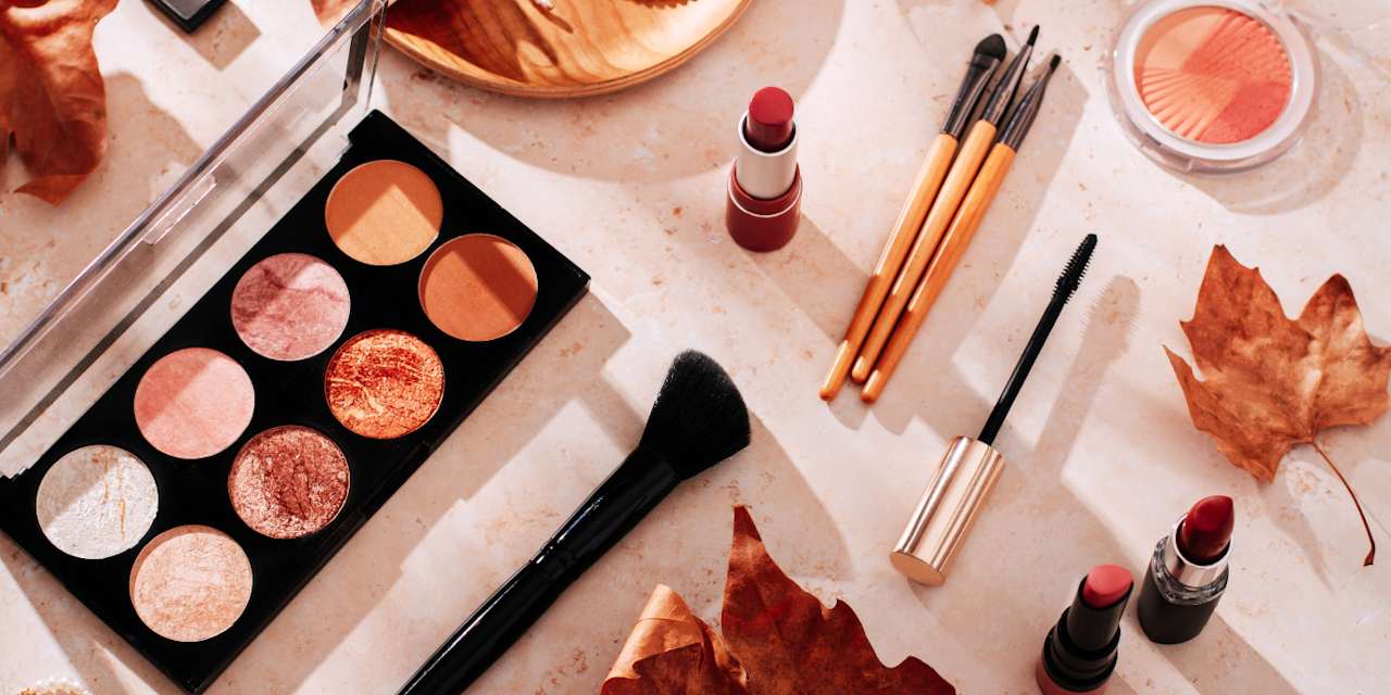 Herbstliches Make-up