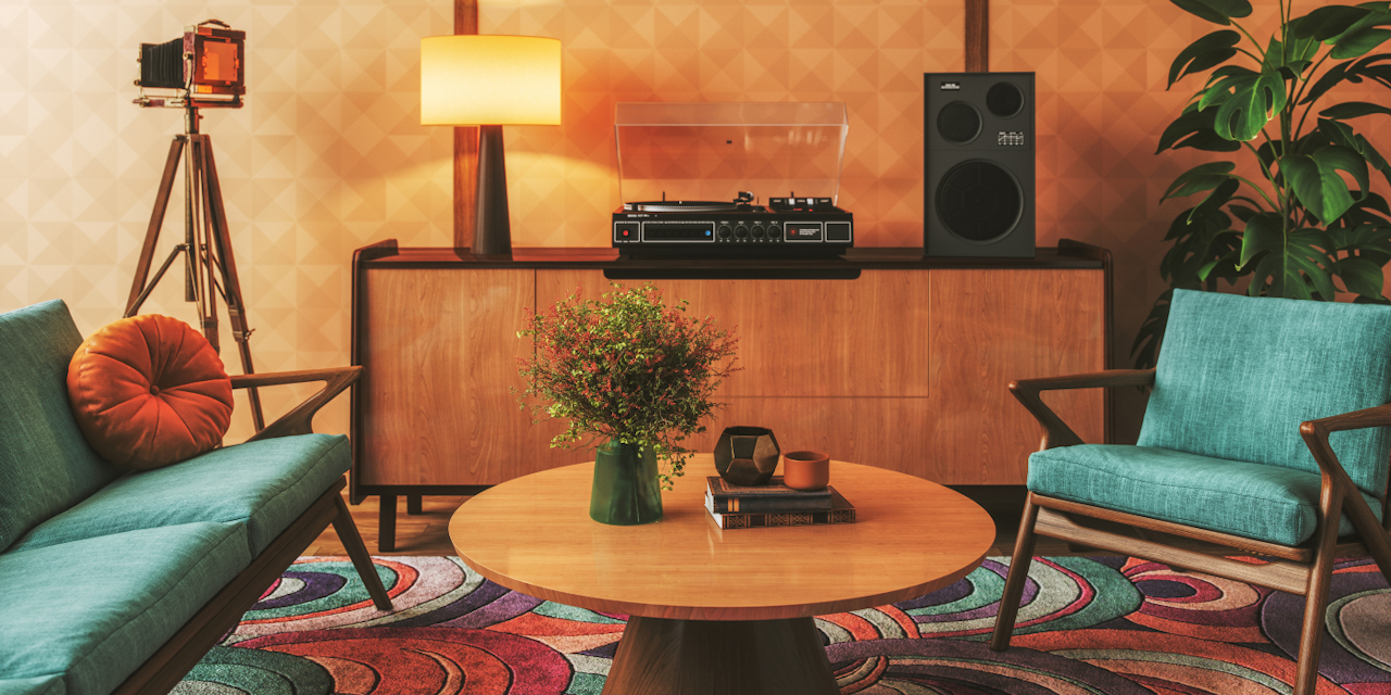 Wohnzimmer im Retro Wohnstil
